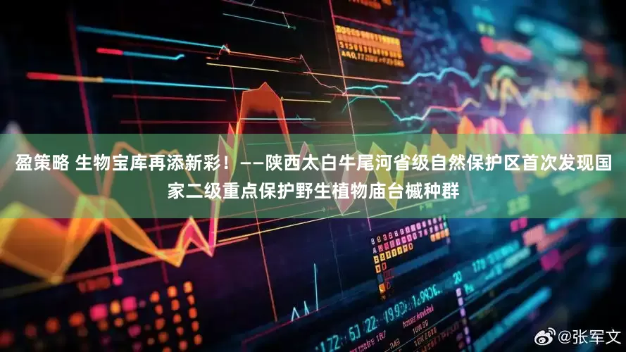 盈策略 生物宝库再添新彩！——陕西太白牛尾河省级自然保护区首次发现国家二级重点保护野生植物庙台槭种群